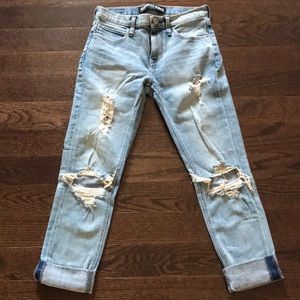 NWT Express Girlfriend Mid Rise Jeans